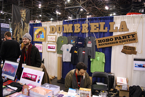 dumbrella-nycc09 Dumbrella Hobo Party!