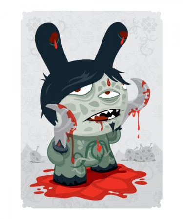 Servant of Kali dunny print