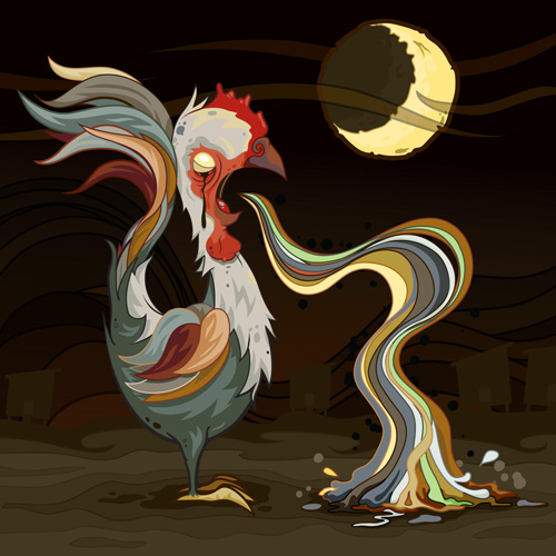 The Moon Rooster, bawwk