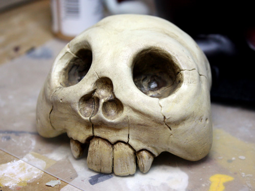 skull detail